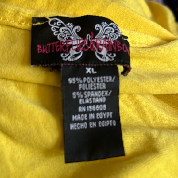 Yellow dress stretch - Picture 3 of 3